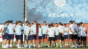 Sesi&oacute;n de entrenamiento.