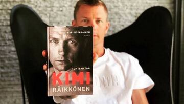 Raikkonen sujeta su libro autobiográfico.
