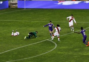 0-1. Sergio García marcó el primer tanto.