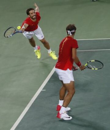 11/08/16  JUEGOS OLIMPICOS DE RIO 2016
PARTIDO DE DOBLES FINAL
TENIS ESPAÑA - RUMANIA

RAFA NADAL Y MARC LOPEZ