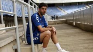 El delantero Juanjo Expósito, ex del Tenerife, entre otros.