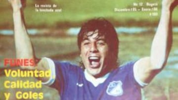 Funes es ídolo de Millonarios y de River Plate