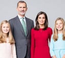 Los Reyes, la Princesa Leonor y la Infanta Sofía estrenan retratos oficiales