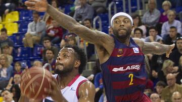 Tyrese Rice rescata en el último segundo a un gris Barcelona