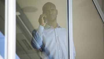 El director deportivo del Barcelona, &Eacute;ric Abidal.