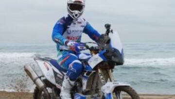 MUY ANIMADO. Joan Pedrero está encantado con la nueva Yamaha y confía en sus posibilidades.