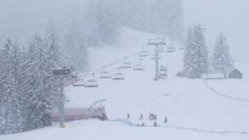 Suspendido de nuevo el descenso de Cortina d'Ampezzo