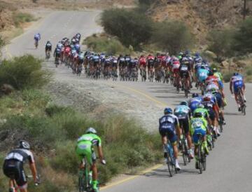 ?ltima etapa de 133.5 km entre Oman Air y Matrah Corniche con victoria final del ciclista espa?ol Rafael Valls.