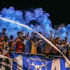 Así fue la fiesta de los hinchas de Millonarios y Nacional en USA