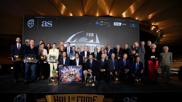 La foto de familia del Hall of Fame 2022.
