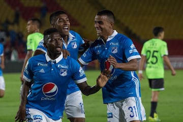 En imágenes la goleada de Millonarios al Deportivo Cali