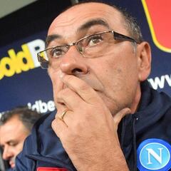 Sarri podría ser el recambio de Simeone en el Atlético