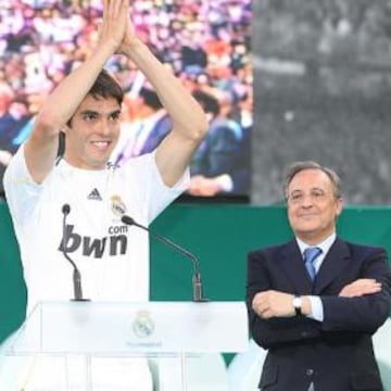 <b>EL PRIMERO.</b> Kaká fue el primer fichaje de la nueva era de Florentino Pérez en el Madrid.