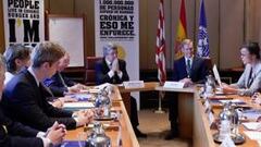 Cerezo viajó ayer a Roma para firmar un convenio con la FAO