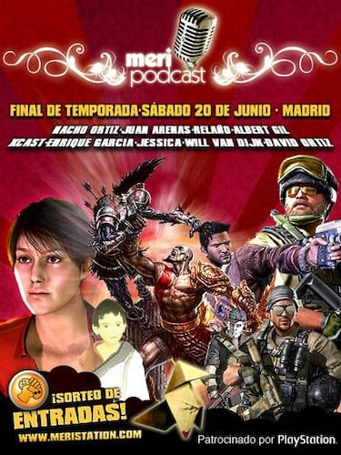 Último día para conseguir una entrada para el final de temporada del MeriPodcast