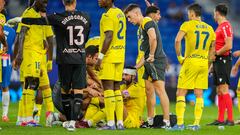 Diez puntos de sutura para Albiol