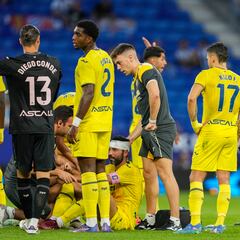 Diez puntos de sutura para Albiol