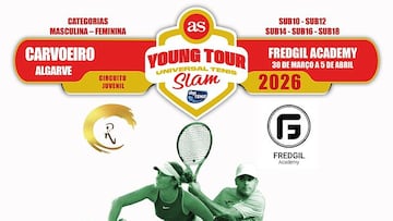 El Circuito AS Young Tour by IBP Tenis da el salto a Portugal