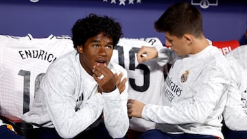 Güler has played just one minute in the last four games while Endrick hasn't seen action since early October.