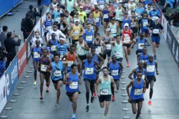 La colorida jornada del Maratón de Santiago, en imágenes