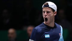 Schwartzman arrolla a Garín y Argentina suma el primer punto