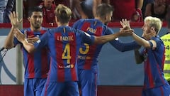 Suarez and Munir give Barcelona Super Cup first leg win in Sevilla