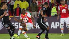 Sobraron ganas, faltaron goles: Santa Fe sin Sudamericana