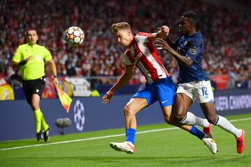 Marcos Llorente y Sanusi.