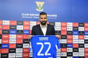 Siovas es la nueva incorporación del leganés.