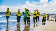 La clínica de surf de Isidora Ureta, en imágenes