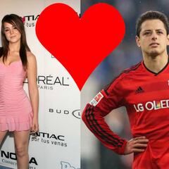 Chicharito estrena novia... ¿volverán los goles?