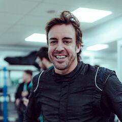 La sonrisa delata a Alonso
