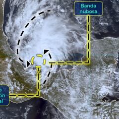 Depresión Tropical Lisa: cómo avanza y estados afectados por las lluvias