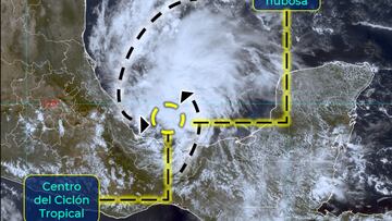 Depresión Tropical Lisa: cómo avanza y estados afectados por las lluvias