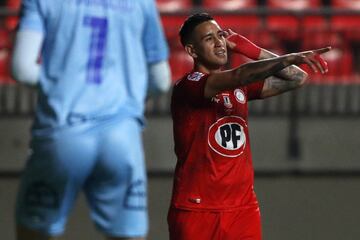 Andrés Vilches ha anotado 11 goles en 32 partidos, defendiendo a Unión La Calera.