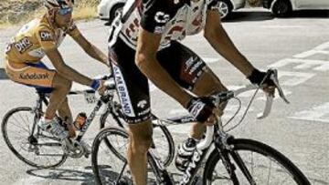 <b>VALIENTE. </b>Sastre lo ha probado en todas las etapas de montaña.