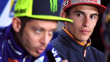 Rossi: "Márquez es buenísimo..."