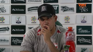 Omar Ramírez, entrenador de Independiente Santa Fe.