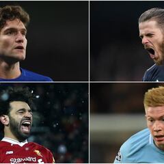 PFA Premier League Team of the Year in Opta numbers
