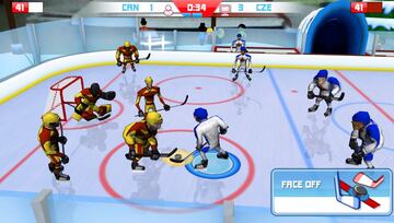 Captura de pantalla - AR Play Ice Hockey (PSV)