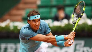 Rafa Nadal en Roland Garros 2016