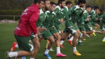 Entrenamiento del Elche