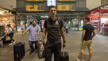 Pellegrino llegaba ayer a Sevilla al frente del Legan&eacute;s y hoy vuelve a un Villamar&iacute;n del que guarda un gran recuerdo.