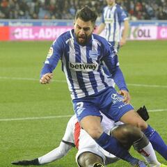 Rubén Duarte sigue siendo duda para el partido ante el Atlético