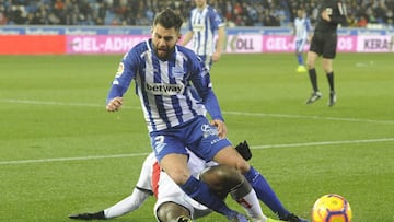 Rubén Duarte, jugador del Alavés