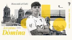 Jerónimo Dómina es oficialmente jugador del Cádiz