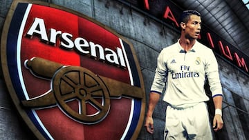 Cristiano Ronaldo pudo haber fichado por el Arsenal.