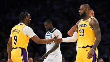 LeBron-James-Bronny-James-Jr-Los-Angeles-Lakers-nba