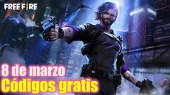 Free Fire | Códigos de hoy miércoles 8 de marzo de 2023: recompensas gratis
