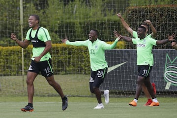 Atlético Nacional entrena pensando en la fecha diez de la Liga Águila II - 2018 en la que recibirá en el estadio Atanasio Girardot al Envigado